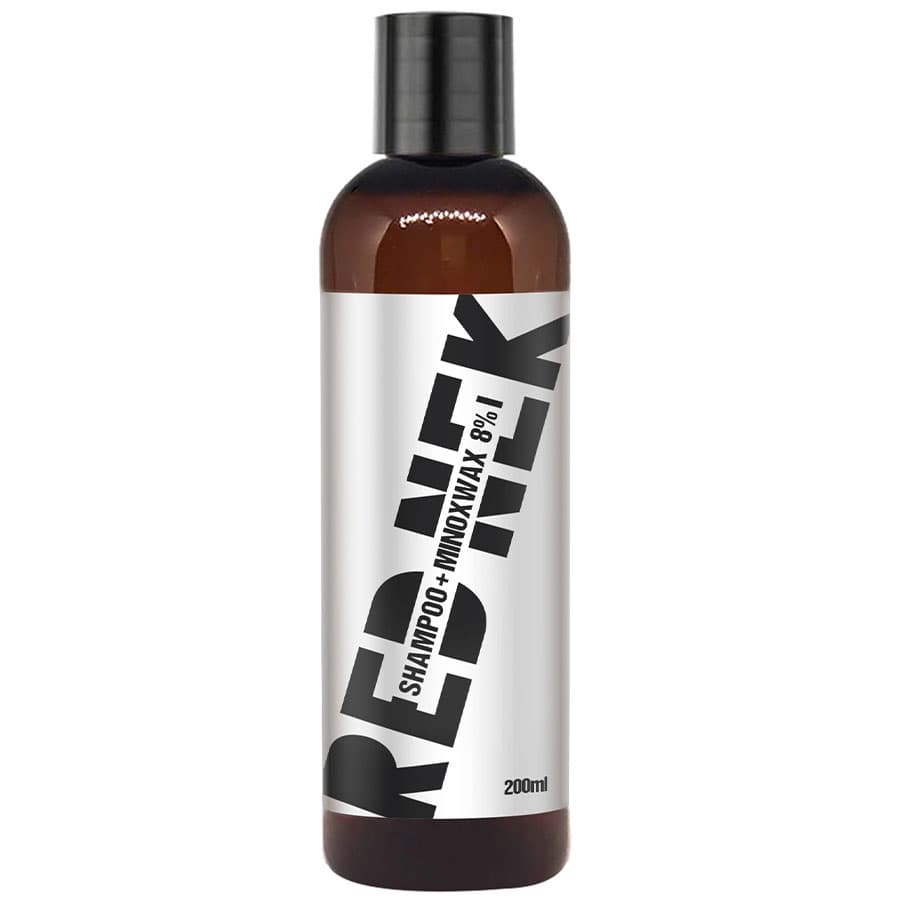 Shampoo + Minoxwax 8% Crescimento Capilar Anti Queda 200mL Red Nek