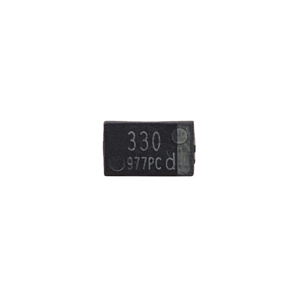 10 Peças Capacitor Polymer Tantalo 330uf X 2v