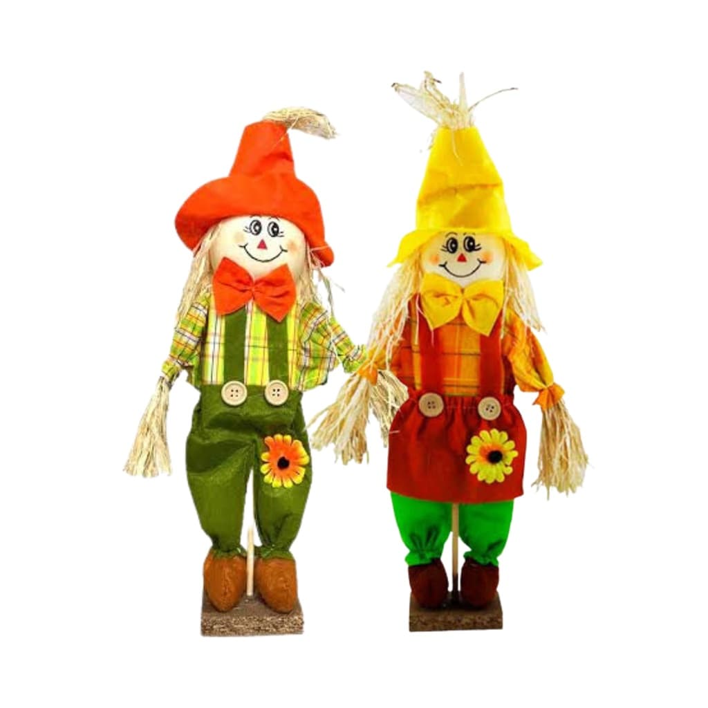 Casal Espantalhos De Palha Decoração de Festa Junina