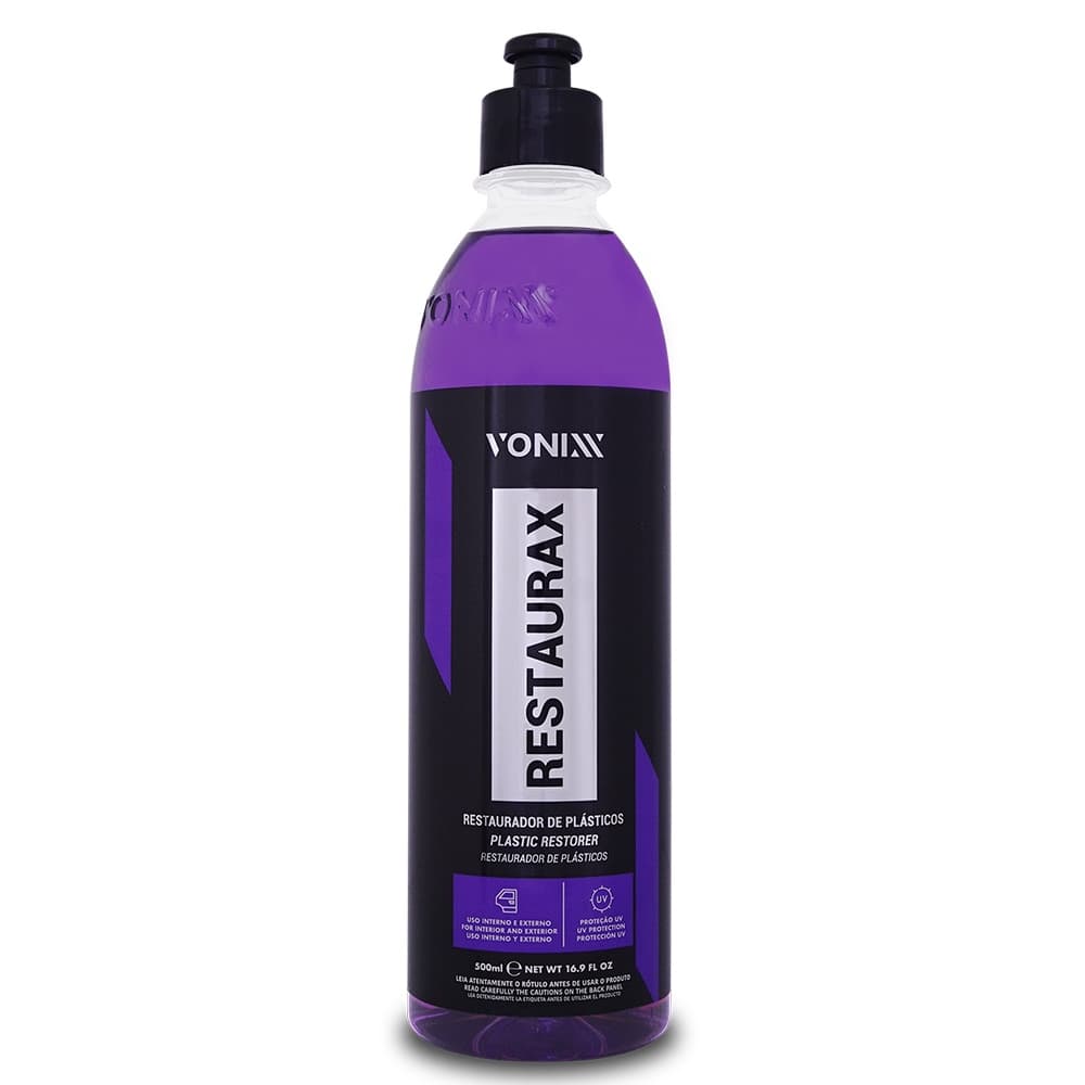 Restaurador de Plástico Restaurax 500mL Vonixx