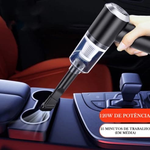Aspirador De Pó Usb Portátil Completo Linha Premium Carro E Casa 2000mAh YB