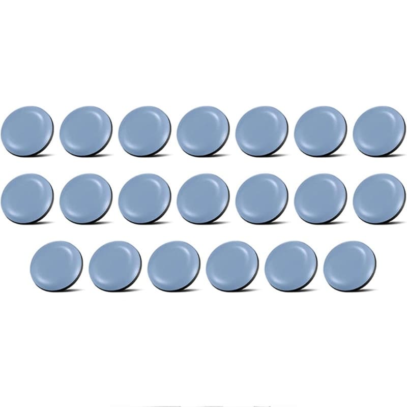 YOIOI Conjunto De 20 Sliders Redondos Para Móveis , Planador Reutilizável , Almofadas Material PTFE , Eletrodomésticos ,