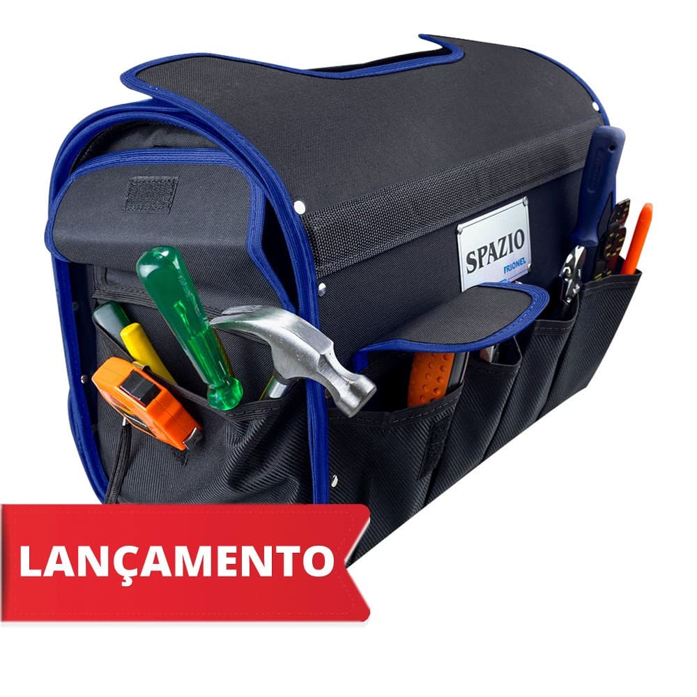 Bolsa Mala Multiuso Ferramentas Mecânico, Eletricista, Refrigeração BIG PLUS BS009 SPAZIO