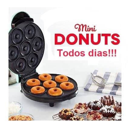 Maquina de  Donuts   110V  Fábrica de  Mini Rosquinha Lanche Café da manhã FestA