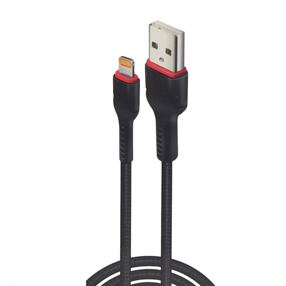 Cabo de Dados Carregamento Rápido Apple Lightning Compatível Com Iphone 1 Metro de Comprimento