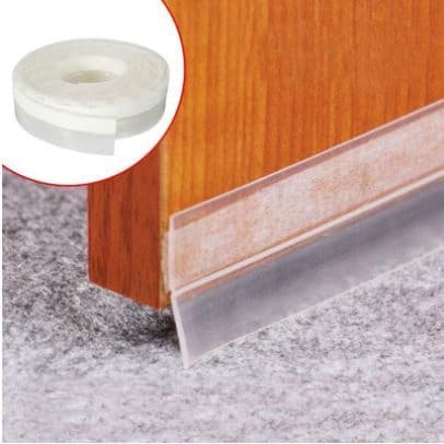 Fita Silicone Veda Fresta Porta e Janela com Duas Fitas Porta 45mm/Janela 20mm