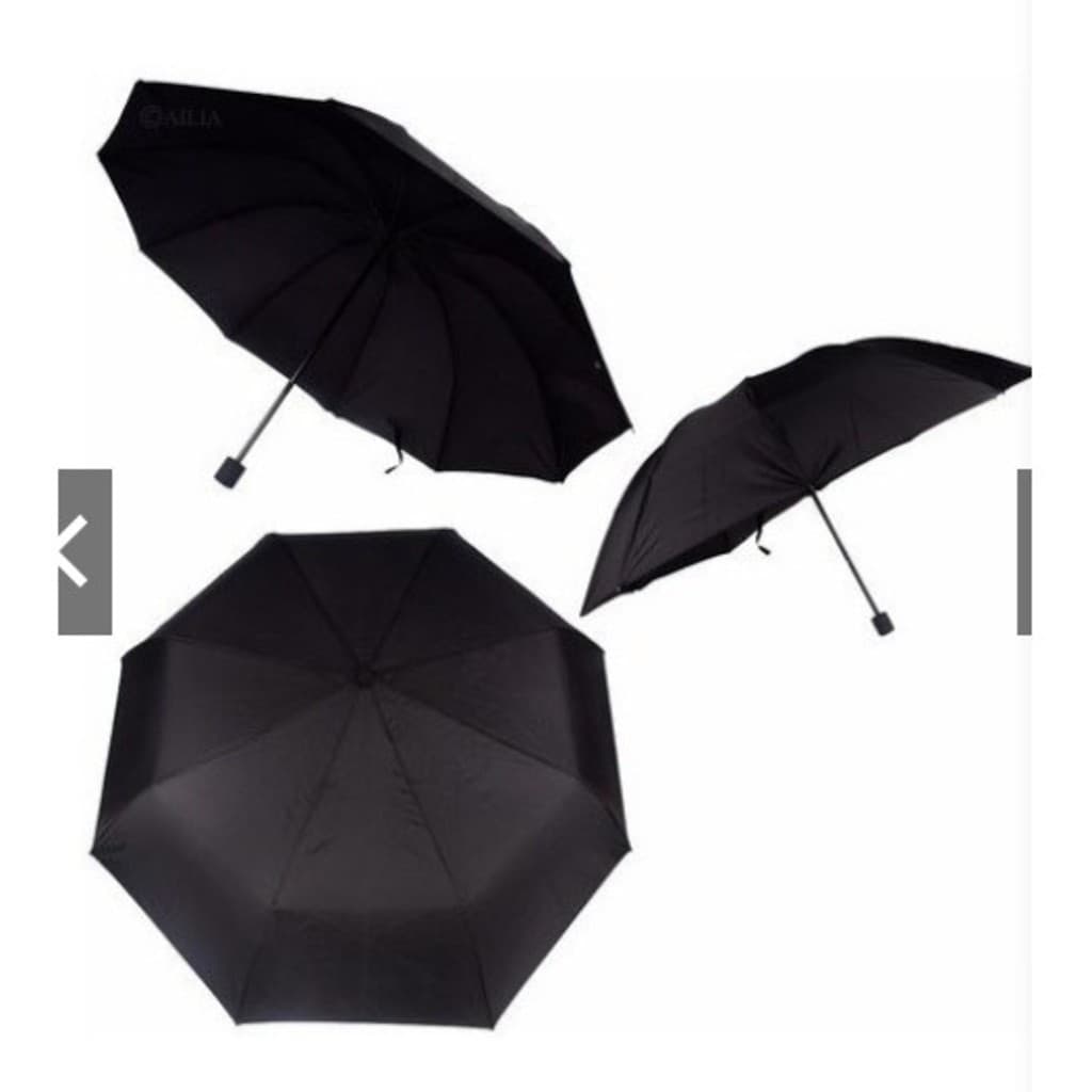 Chuva Guarda Mini Cabo Reto Preto ml-1050