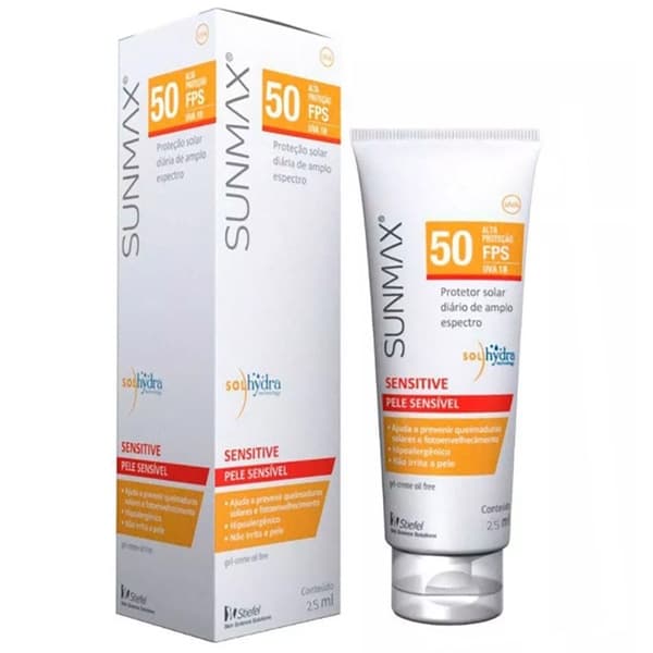 Sunmax Sensitive Protetor Solar 50fps 25ml