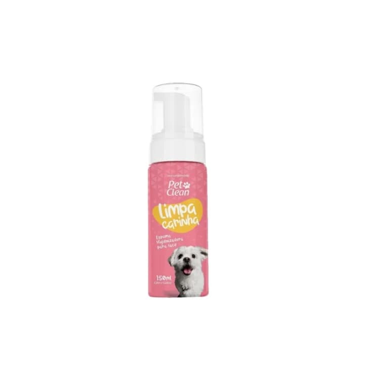 Limpa Carinha Cachorro Cão Gato Pet Clean 150ml