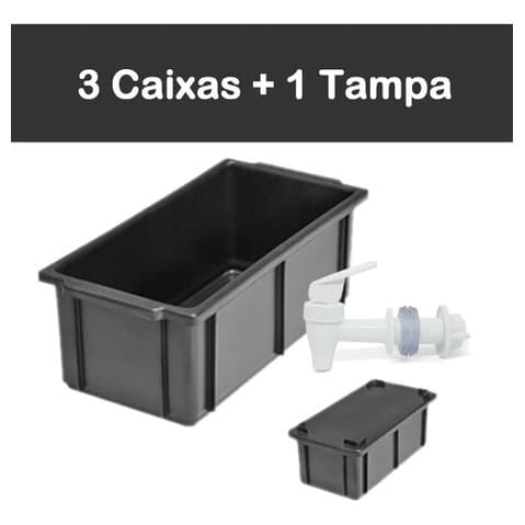 Kit Composteira Infantil Mini Doméstica 4 Litros