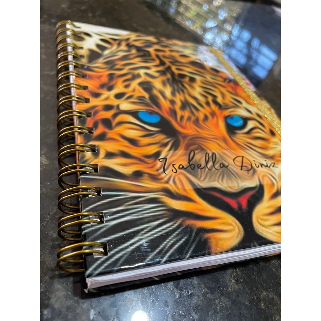 Caderno A5 Onça Pintada
