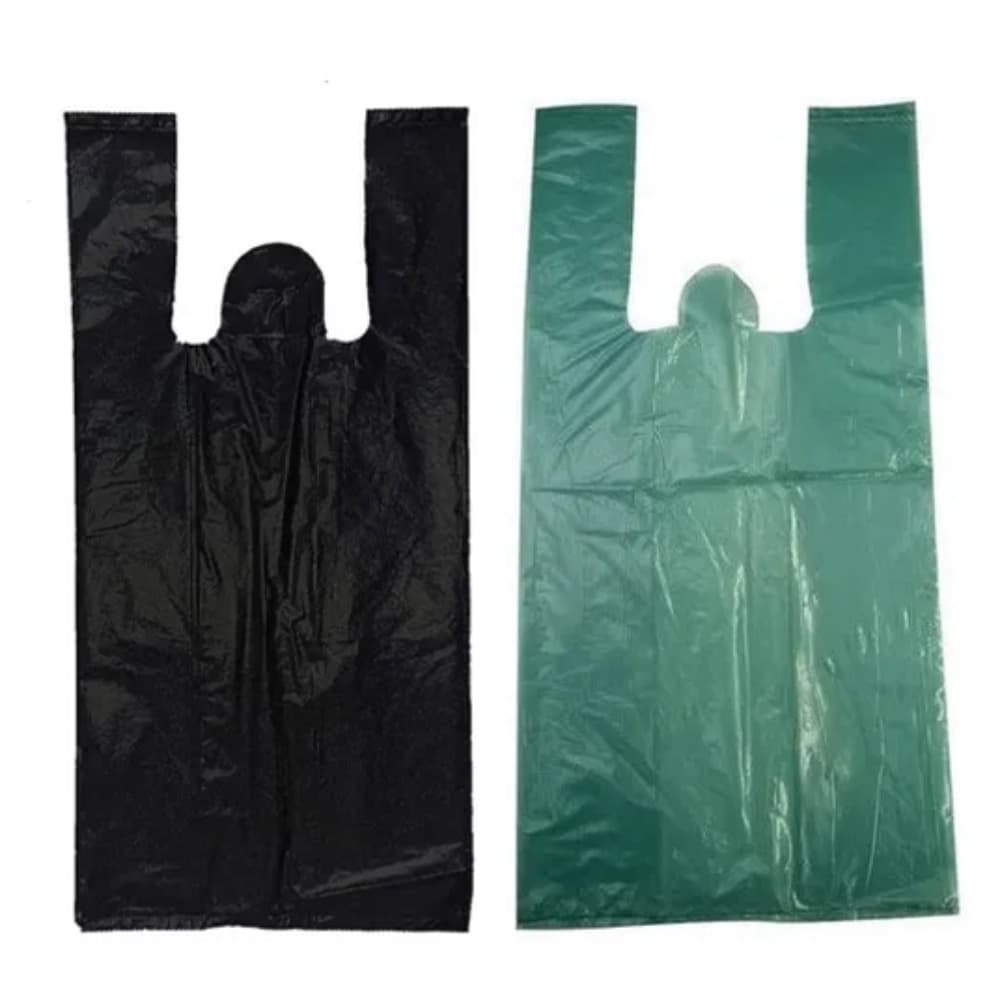 1KG Sacolas Plásticas Reciclada Reforçadas Vários tamanhos