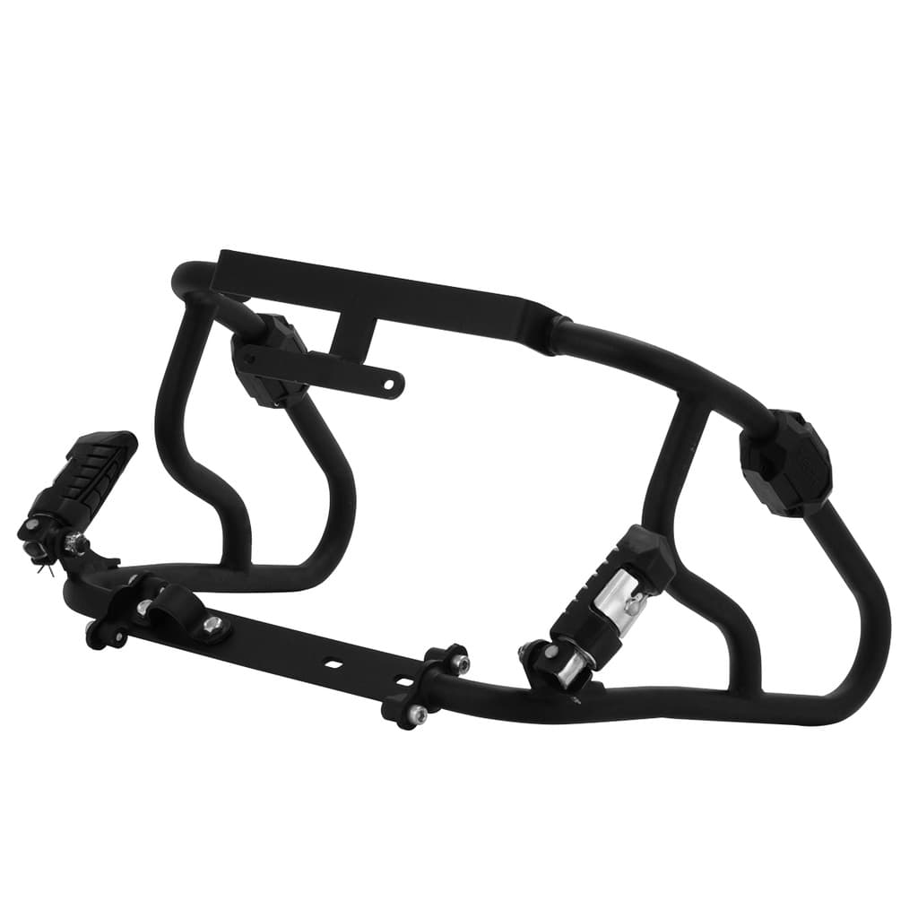Protetor de Carenagem Pro Tork Armor com Pedaleira Retrátil Para Moto Cb 250 Twister 2015