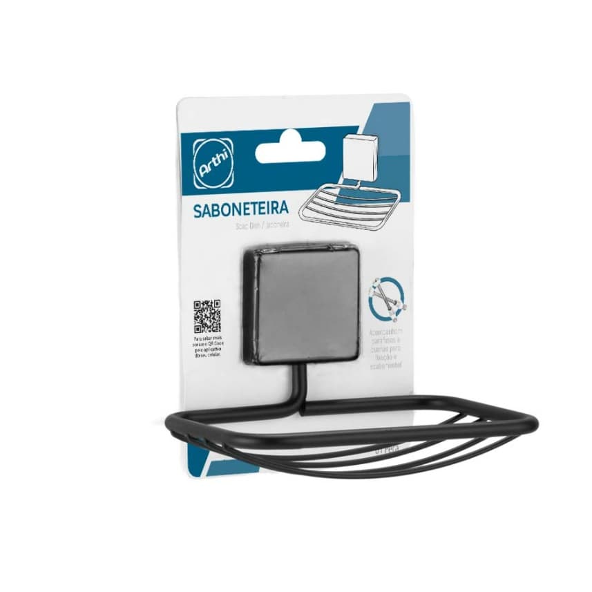 Porta Saboneteira Elegance Aramado - Acompanham Parafusos E Buchas