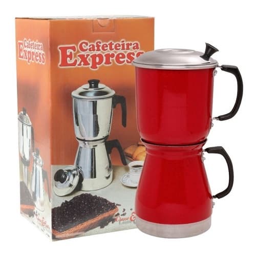 Cafeteira Tipo Italiana 1.5l Alumínio Com Filtro