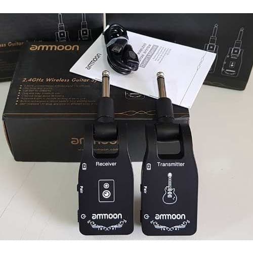 Transmissor sem fio Wirelles para guitarra baixo violão etc. 6 canais