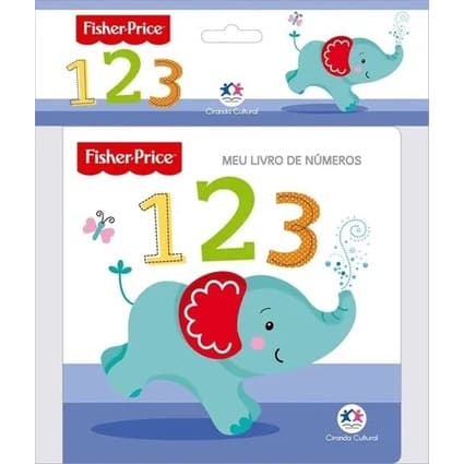 LIVRO DE BANHO MEU LIVRO DE NÚMEROS 123 - CIRANDA CULTURAL