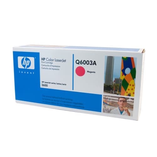 Cartucho de Toner HP Color LaserJet Q6003A Magenta