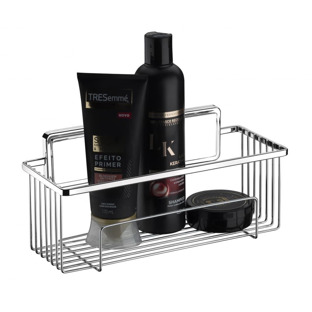 Suporte para shampoo fixação por adesivo Norbond prateleira banheiro Future 180