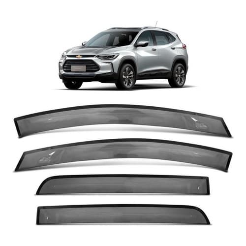 Super Defletor Calha de Chuva Tracker 2020 a 2024 4 Portas Ecoflex