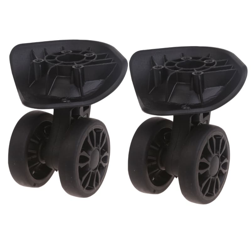 Blala A89 Rodas De Bagagem Mala Dupla Fileira Rolo Kit Reparação Ferragem 360 Rodízios Giratórios Roda Resistente 1 Par