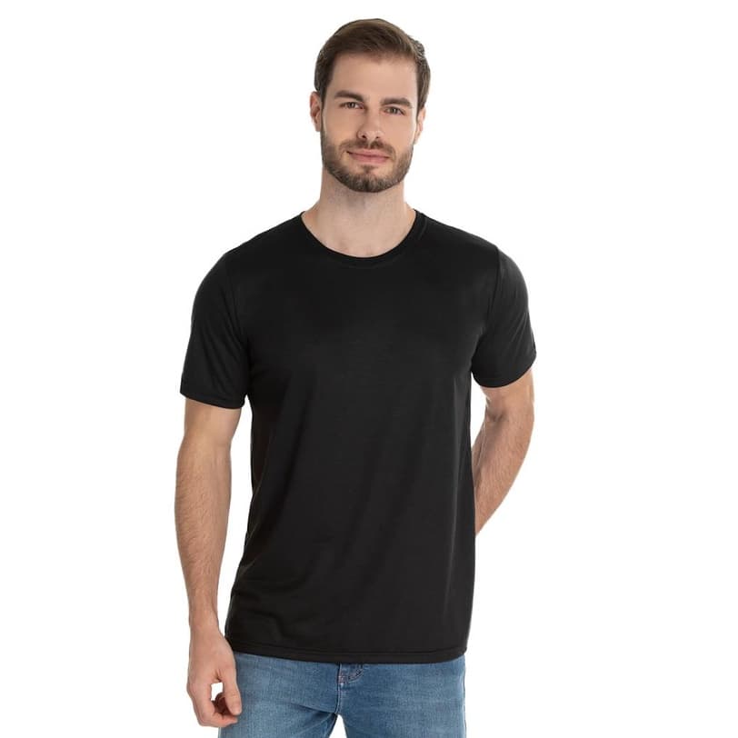 Camiseta Masculina Manga Curta Plus Size Basica Sku:cfcp10