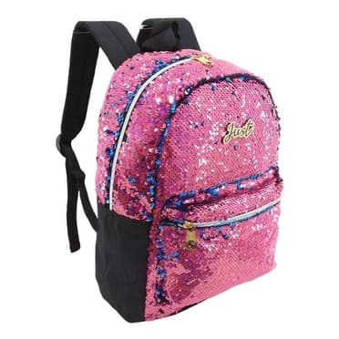 Mochila de Costas Infantil Com Paetê Just 35cm Marca Denlex
