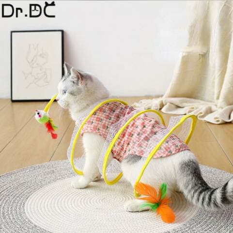 Túnel pequeno para Gatos