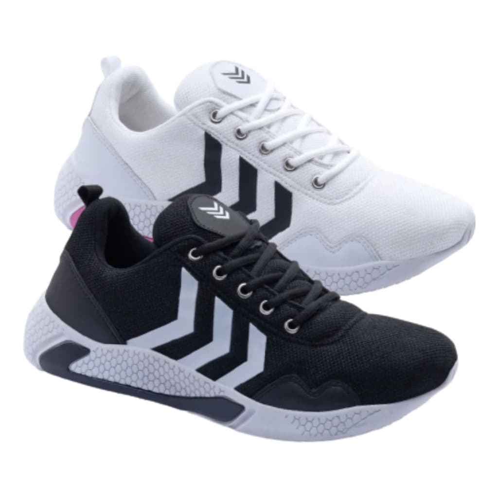 Tênis Feminino Para Malhar Corrida Casual 2 Pares