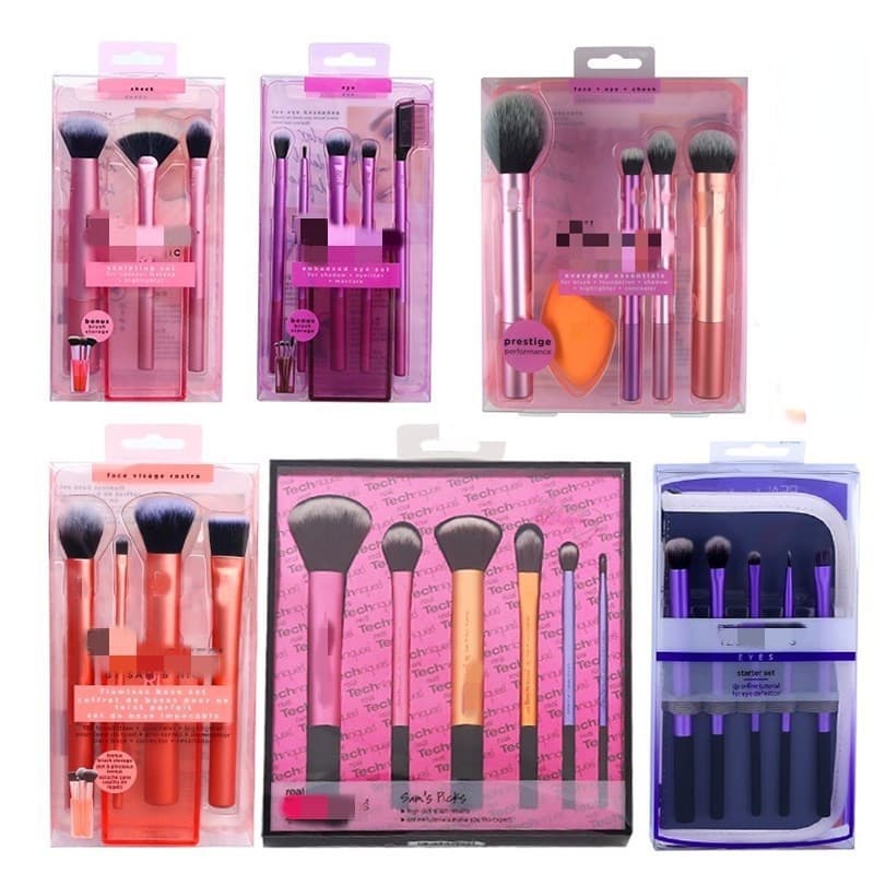 Novo Conjunto De Escovas De Maquiagem Pó Caixa Solta Correia Fundação Escova De Melhor Qualidade Suporte Dropshipping Kit Facial