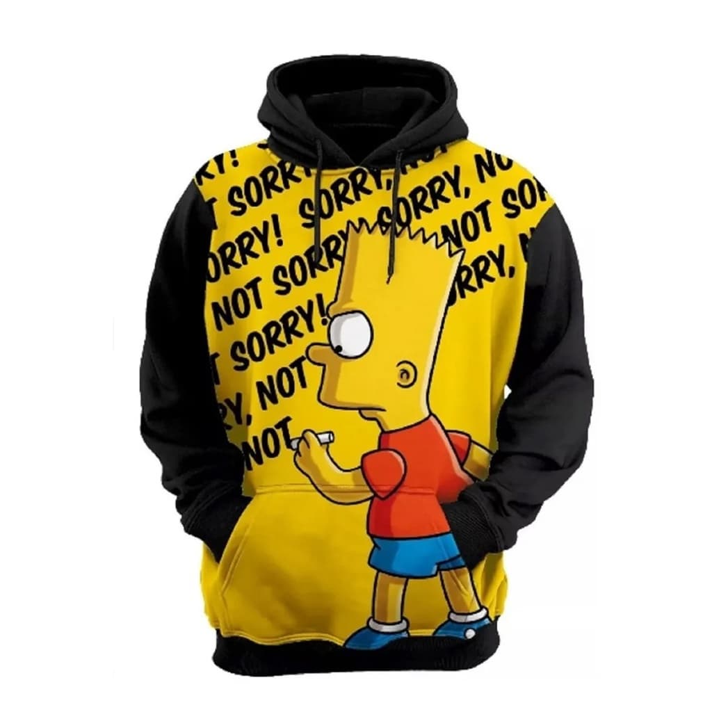 BLUSA DE FRIO MOLETOM FULL SIMPSONS