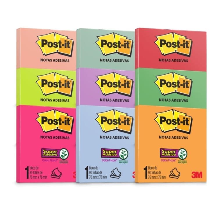 Post-It 76X76 90 Folhas 3M