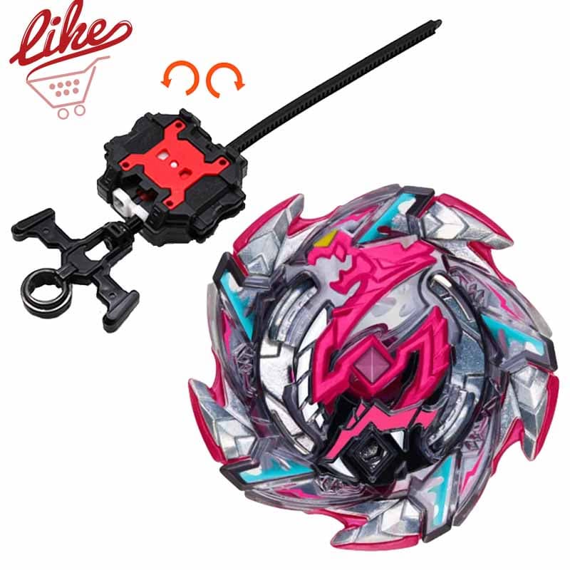 Spinning Tops Gyro B-113 Hell Salamander Com Lançador Ripcord Grip Brinquedos Para Crianças