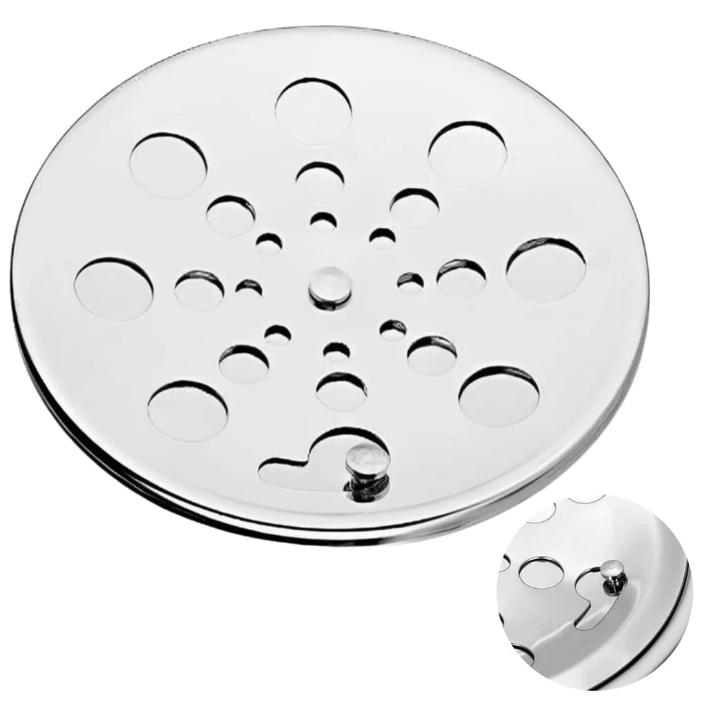 Tampa Ralo Grelha Redonda 15cm Inox Abre Fecha Rotativo
