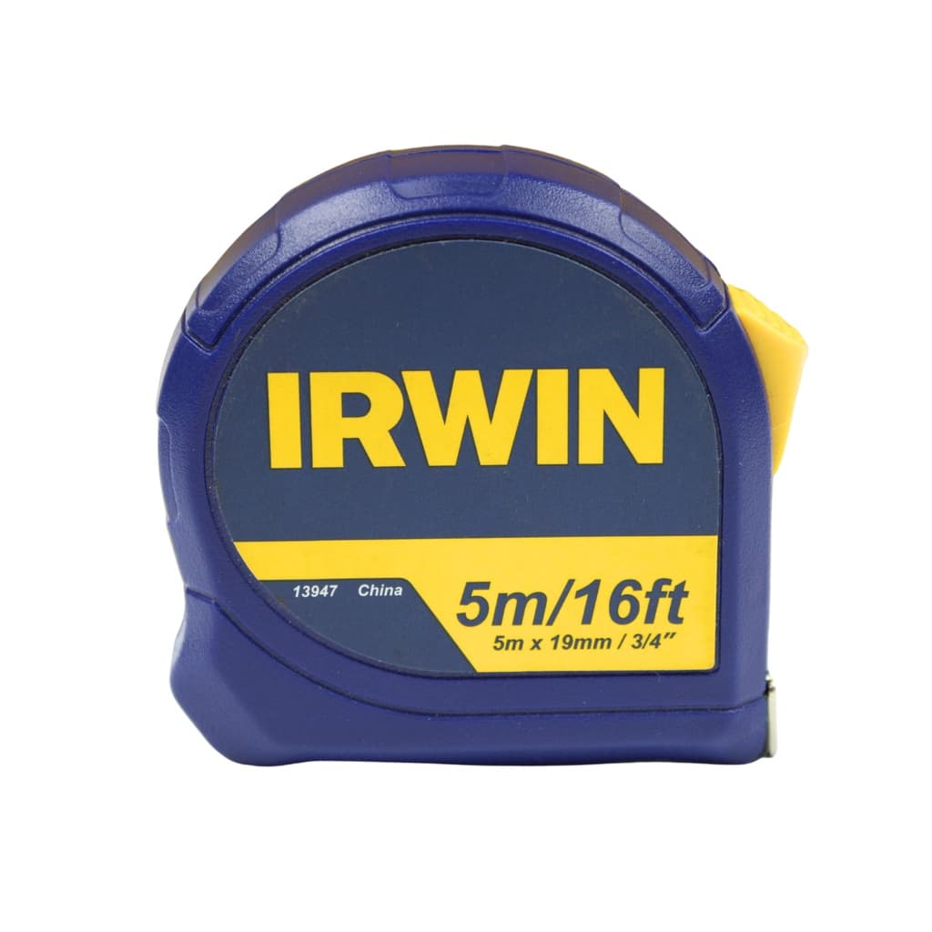 Trena De Aço Standard 5 Metros  Abs com trava Iw3947 Irwin