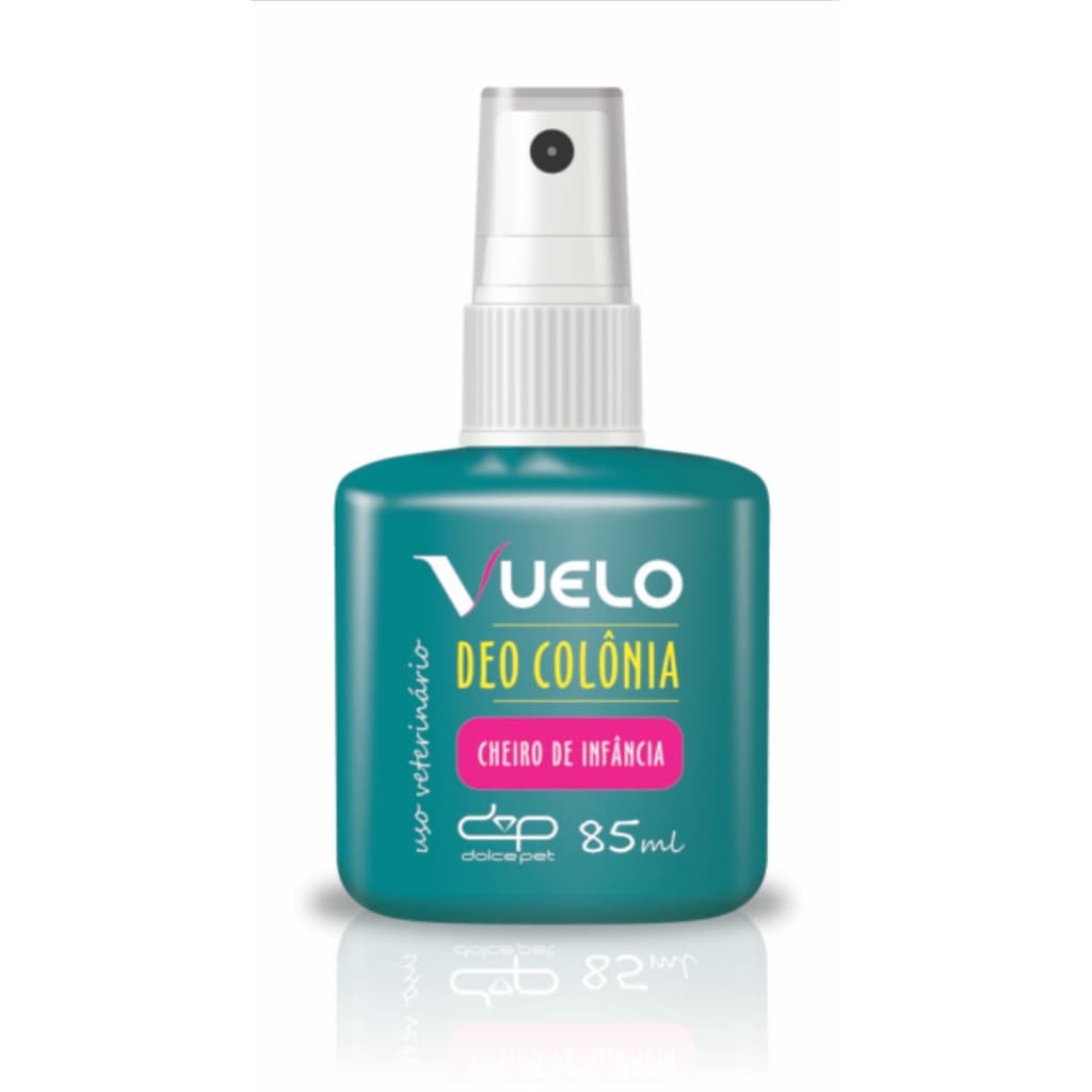 Perfume Colonia Cheiro de Infancia Vuelo Dolce Pet Cães e Gatos - 85 ml