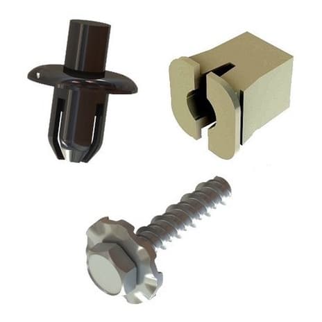 Kit Fixação Farol E Parachoque 30 Peças Astra Vectra Omega