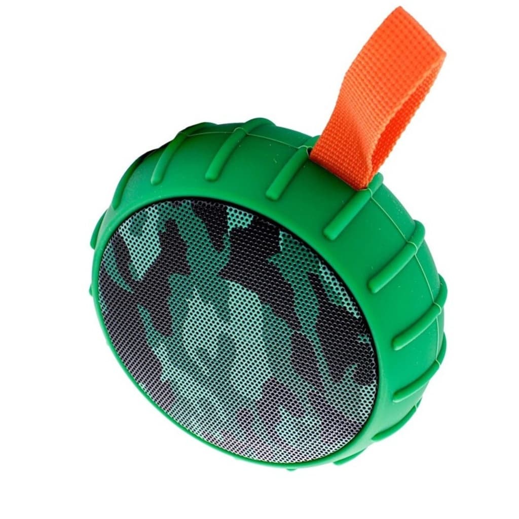 Caixa De Som Camuflada Portátil Com Alça Potente Ideal Para Passeios Com Som Ultra Alto Biker/ Academia/ Corrida