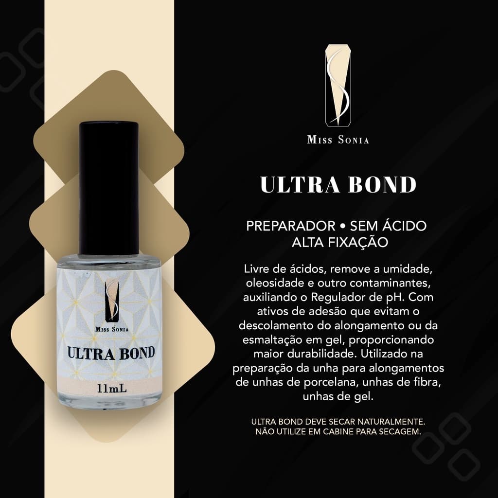 Ultra Bond Miss Sonia Para Unha 11ml