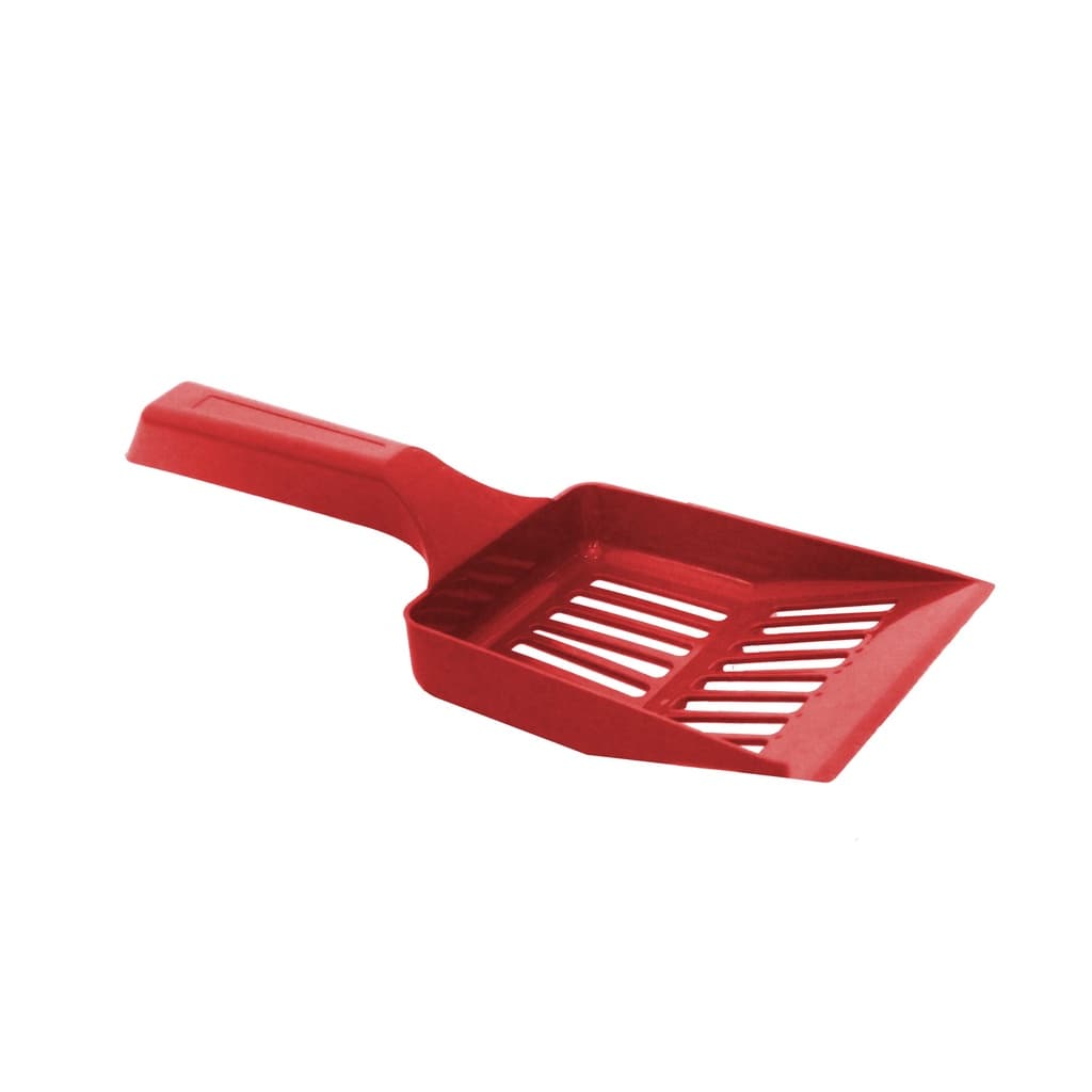 Pá Higiênica Para Gatos Vermelho
