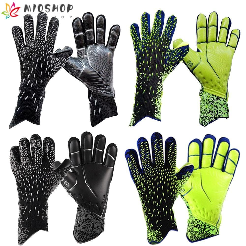 MIOSHOP Goalkeeper Luvas Para Goleiros Adultos Esportivos Golie De Futebol Adolescente Espessado