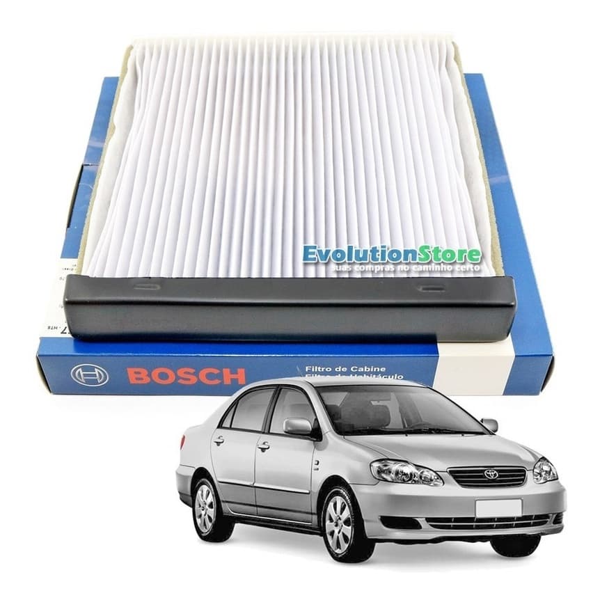 Filtro de Cabine Ar Condicionado Corolla 2003 À 2006 | Bosch 0986BF0557