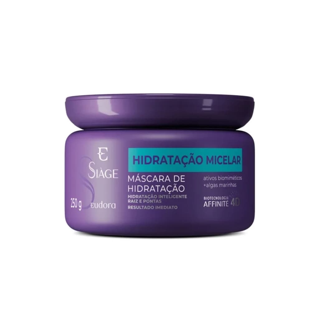 Máscara Capilar Eudora Siàge Hidratação Micelar 250g