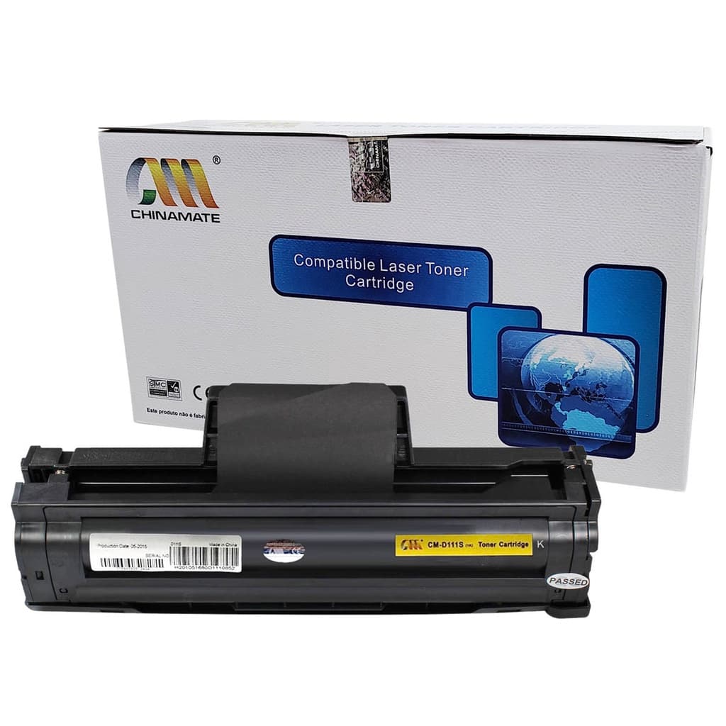 Toner Compatível para D111 Marca Chinamate para M2070 M2070f M2071 M2074fw M2022 M2026 M2078 M2078fw M2077 Preto 1.000