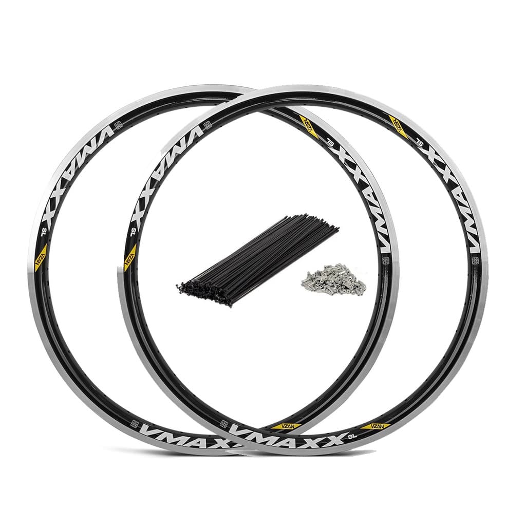 Kit Aro 26" Par Vzan Vmaxx DH ou SL V-BRAKE 36 Furos Com Raios