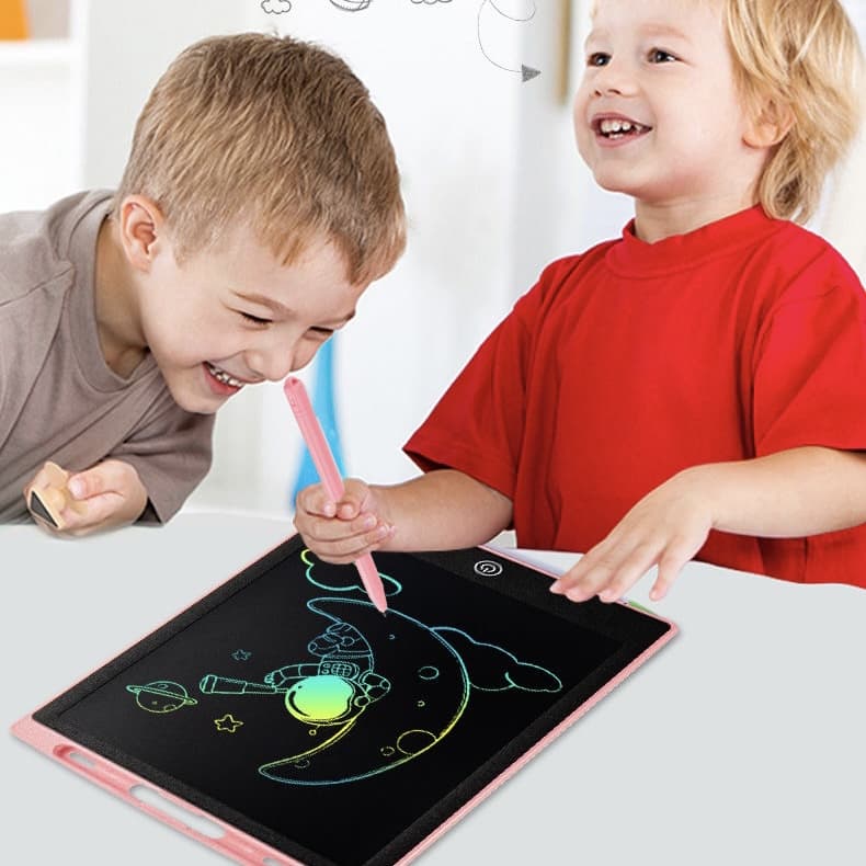 Lousa Mágica Tablet Infantil Digital Para Criança De Escrever E Desenhar 10 Polegadas Tela Lcd