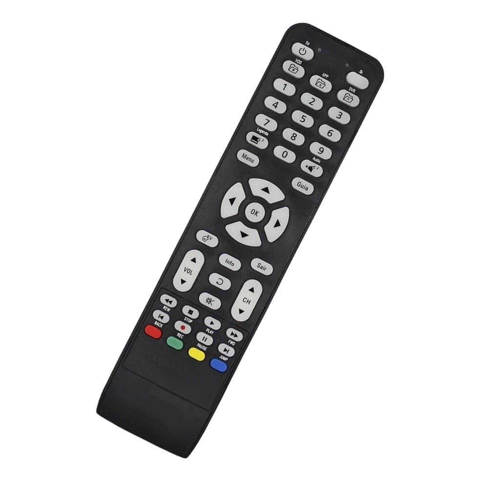 Controle Remoto Para Oi Tv HD Livre Oi Mais Tv HD Elsys Dsi74 Dst722 Dst722oit Etrs38 Ses6 RC1994509