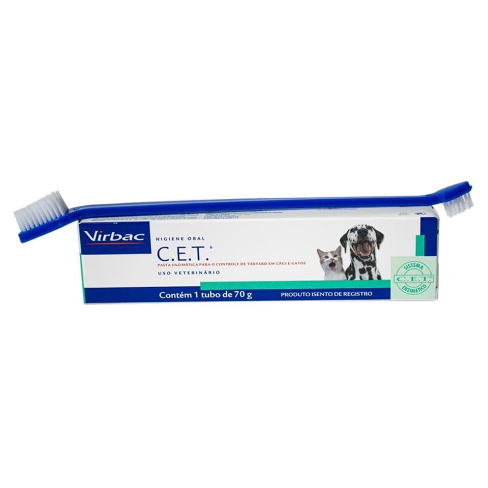 Cet Pasta De Dente Enzimática 70g Virbac