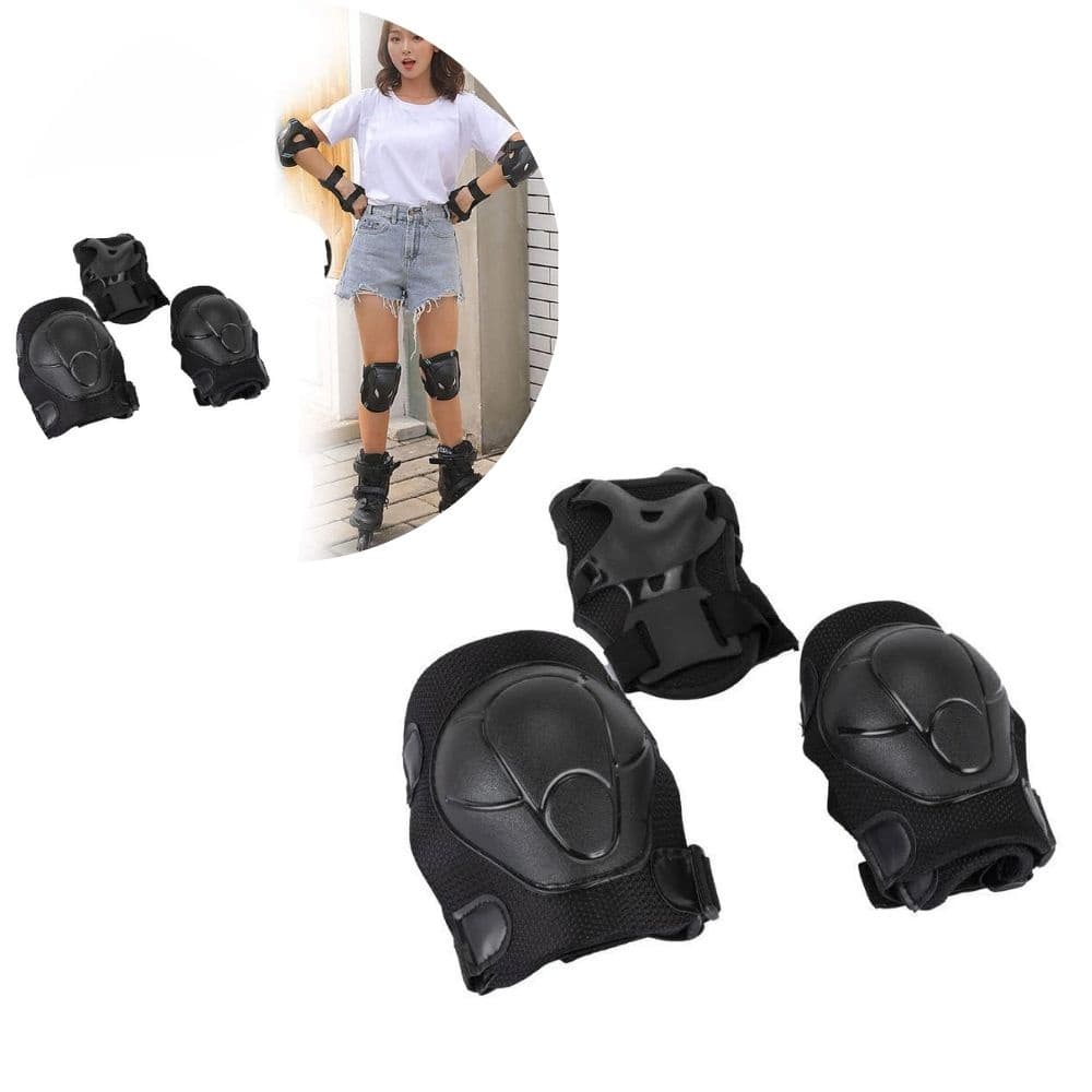 Kit Proteção Infantil Juvenial Segurança Para Praticar Esportes Skate Patins Bicicleta