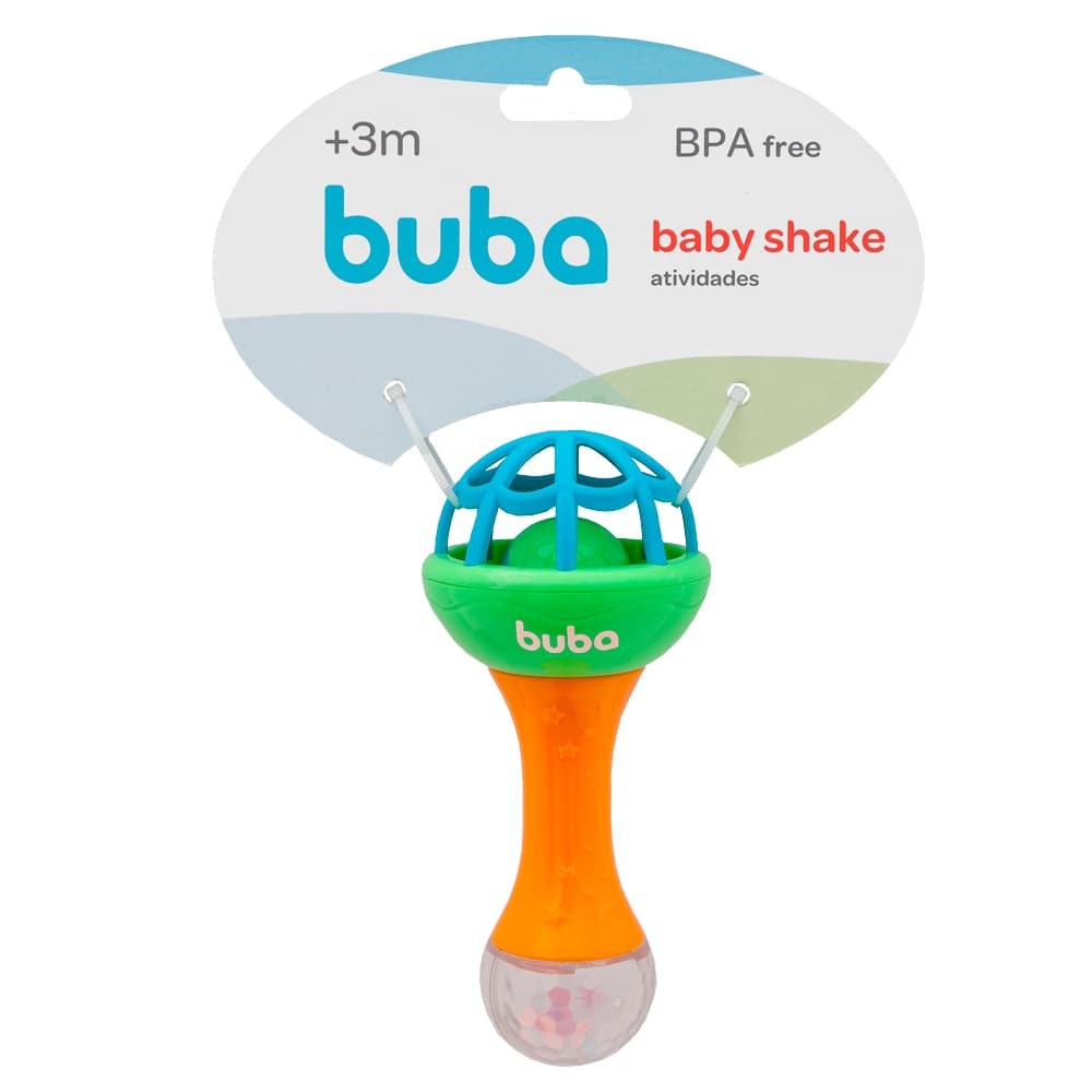 Baby Shake Chocalho Buba Infantil Bebê Mordedor